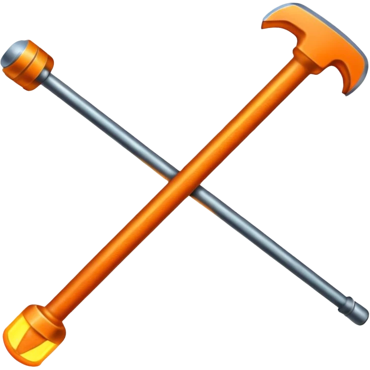 hot iron metal rod emoji