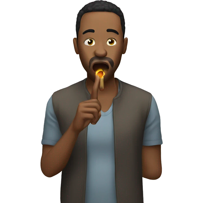 inhale emoji