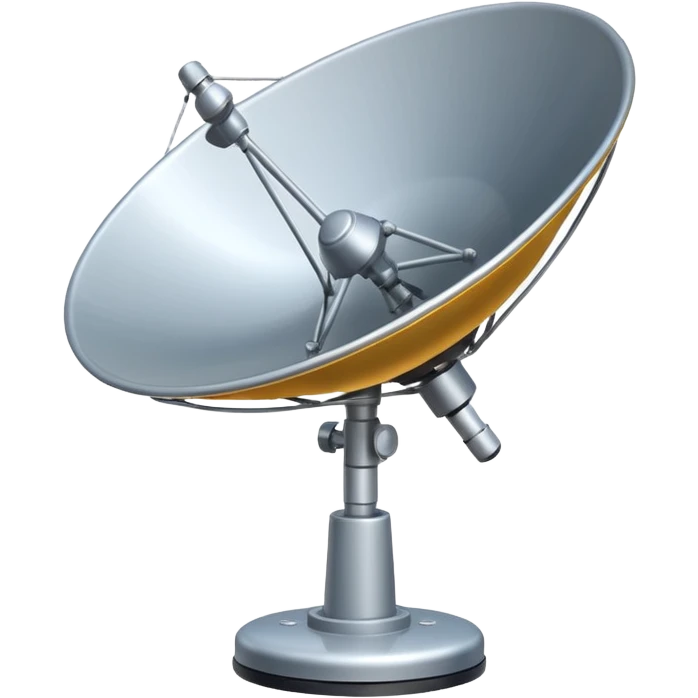 Small Satellite dish emoji