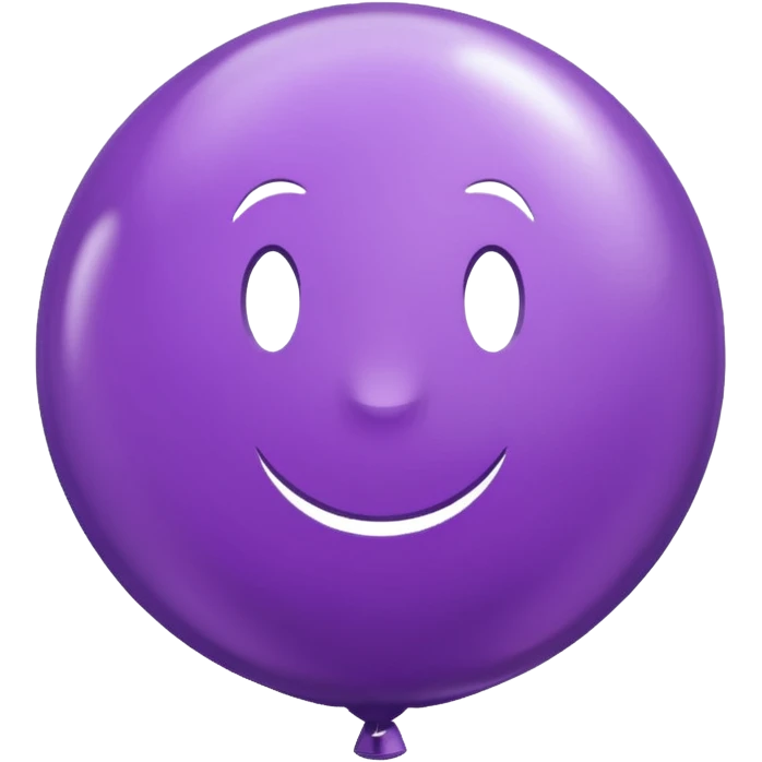 party baloon  purple   emoji