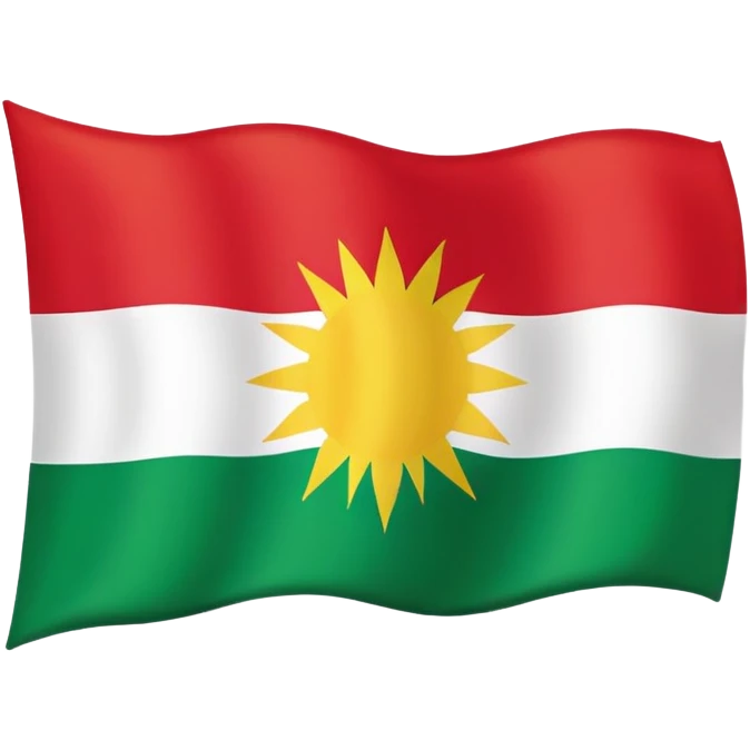 Kurdistan flag emoji