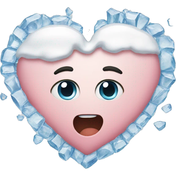 heart from ice emoji