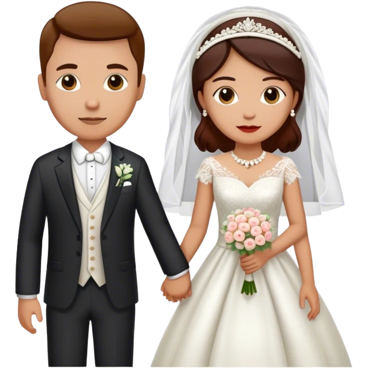 Mix marriage Indonesian and Latvian emoji