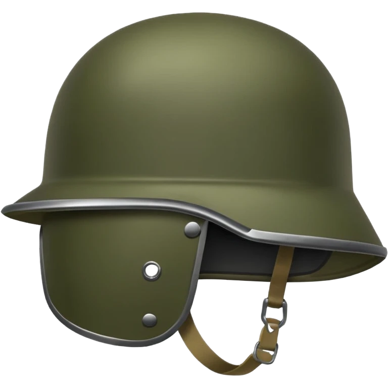 military simple helmet emoji