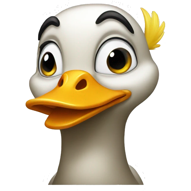 Duck lips emoji