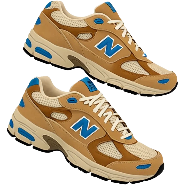 Tan new balance 2002R emoji