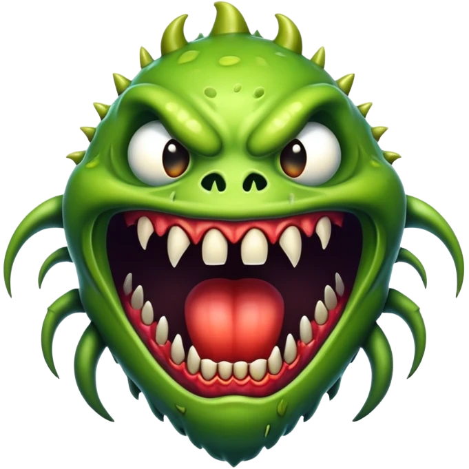 Scary emoji