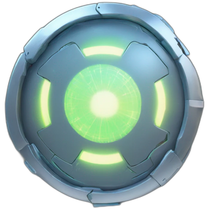 Energy Shield hightech holographic emoji