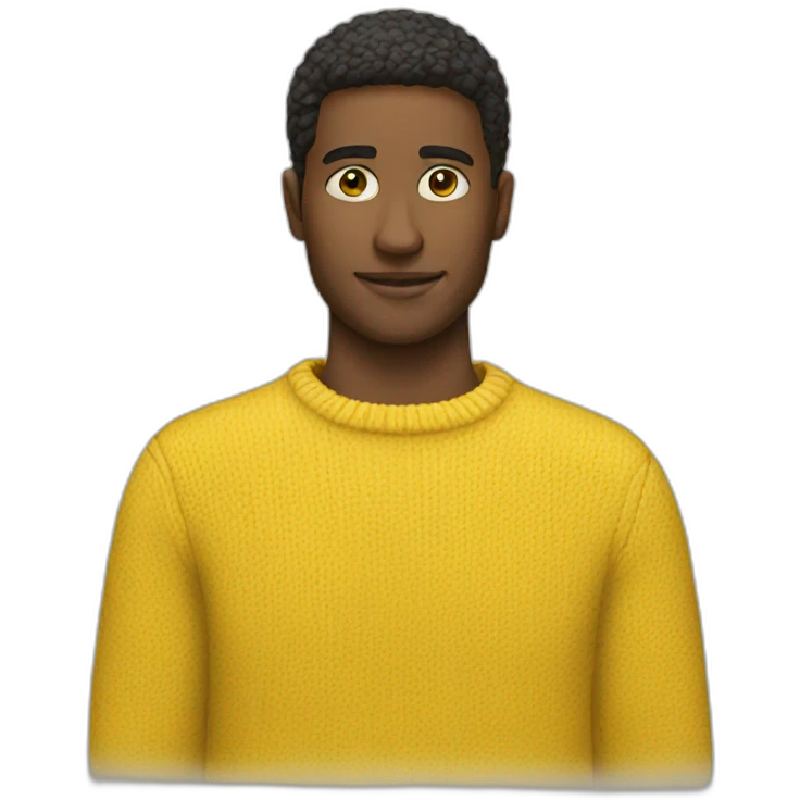 yellow　sweater emoji