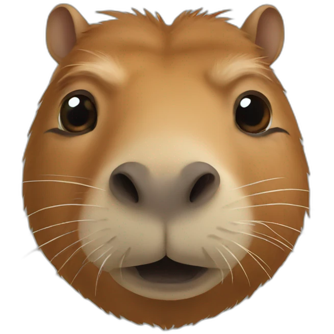 capibara face emoji
