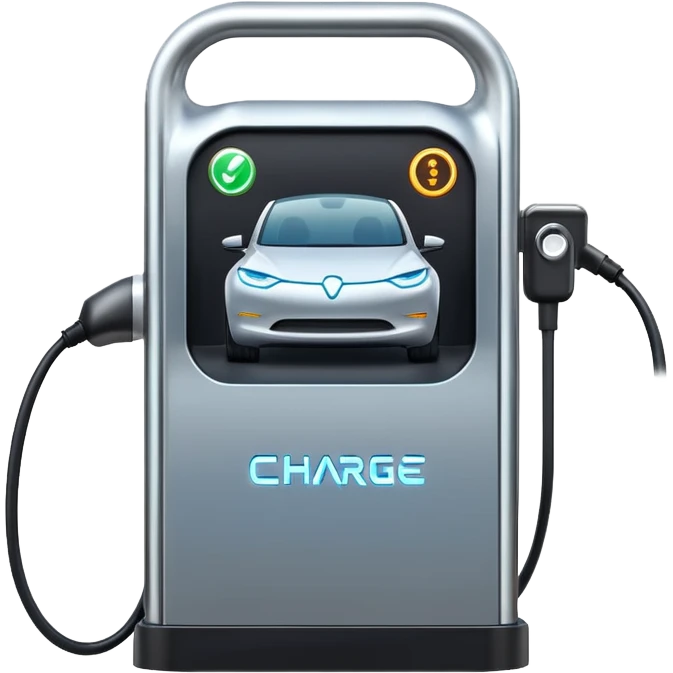Electric Vehicle Charge Station emoji