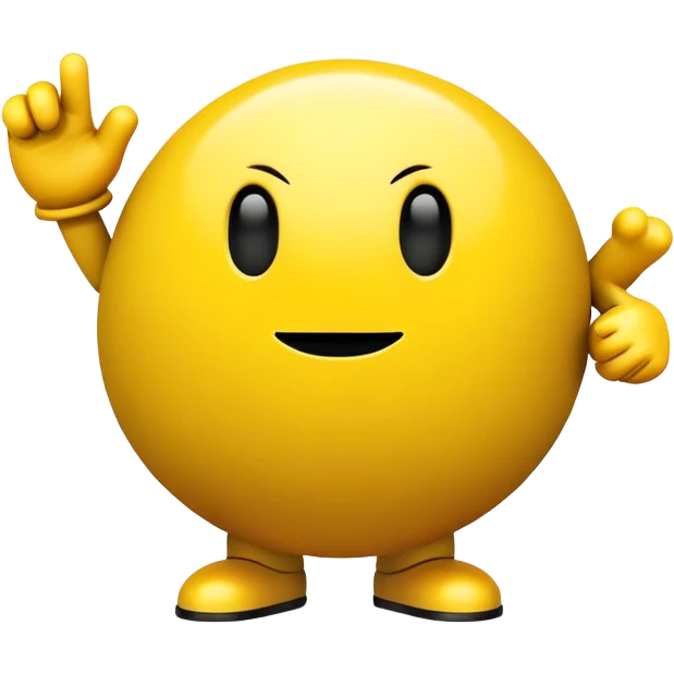 Pac-Man character emoji