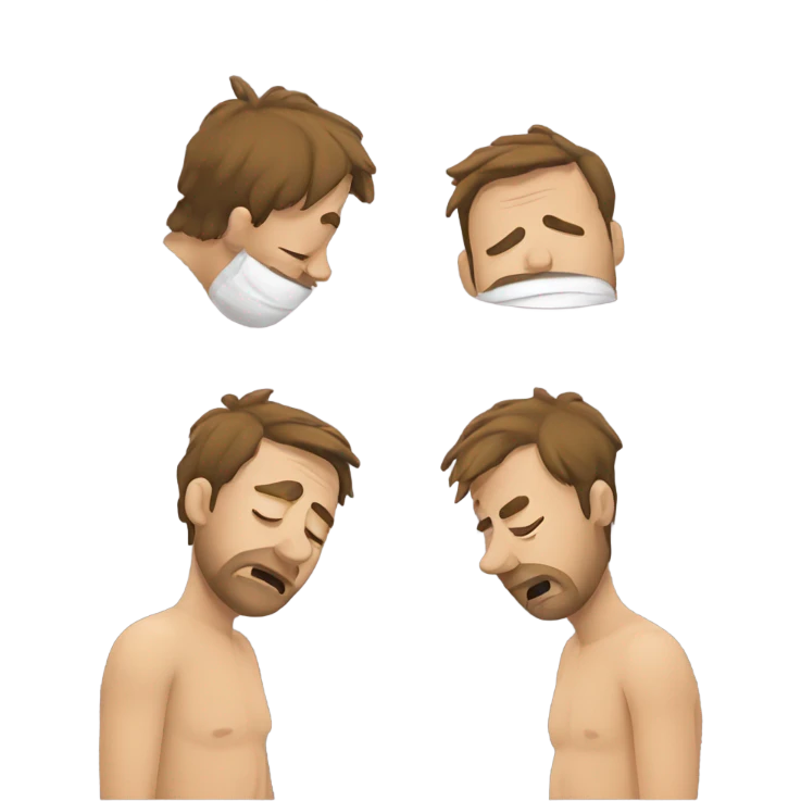 hungover emoji