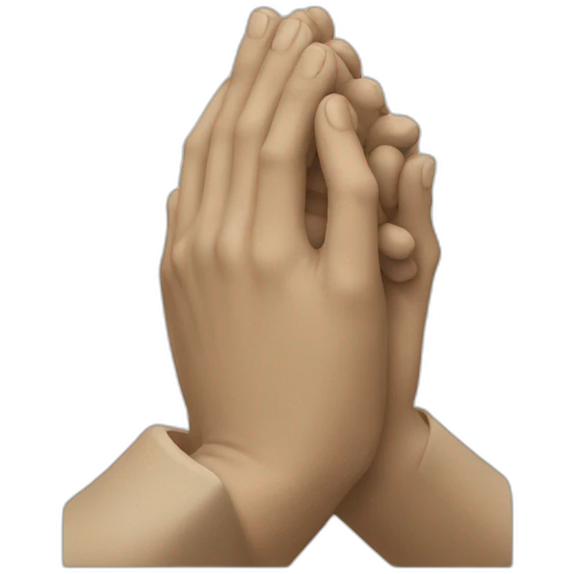 Praying hands emoji