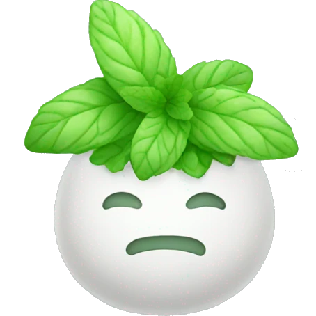 mint emoji
