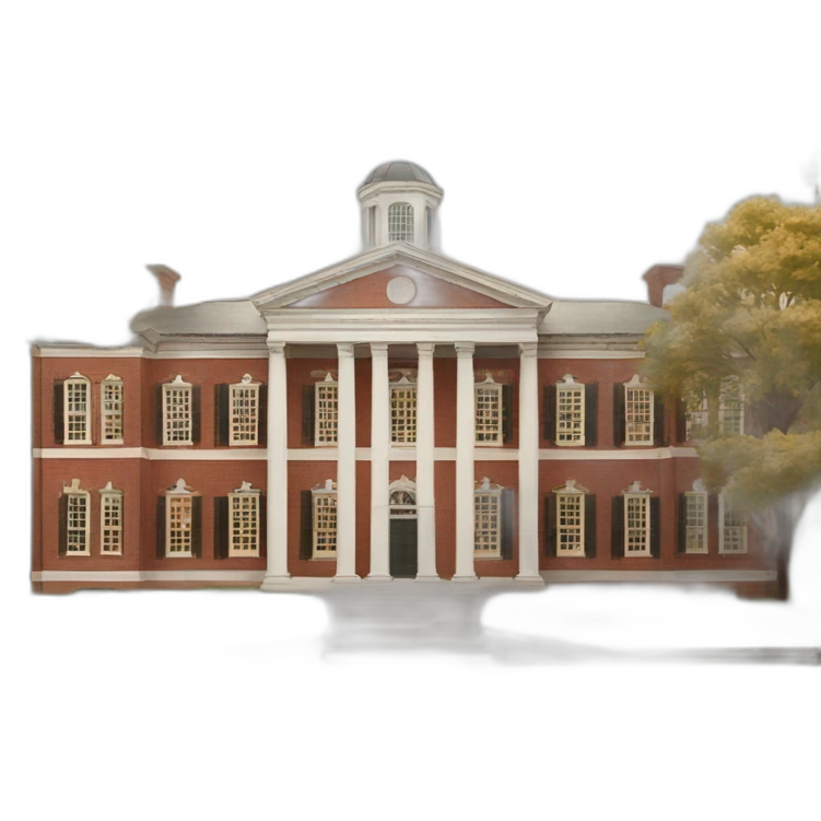 Davidson College in North Carolina Building emoji