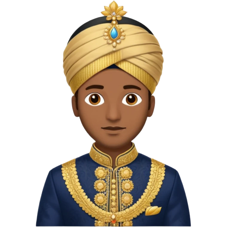 North indian groom emoji