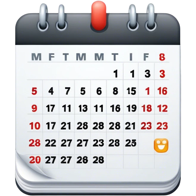 Simple Calendar emoji