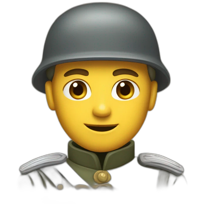 Brique sur soldat emoji