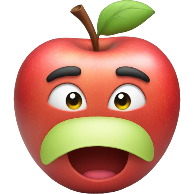 3d Apple  emoji