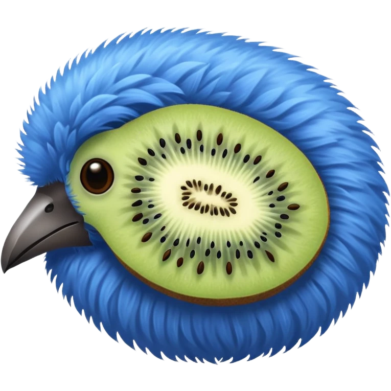 blue kiwi emoji