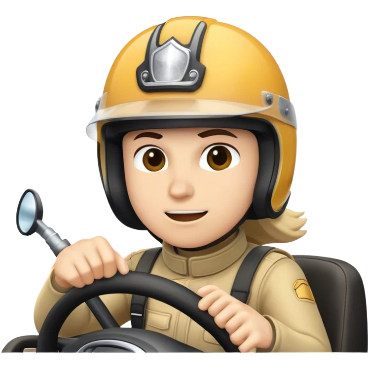 Dude doing burnout emoji