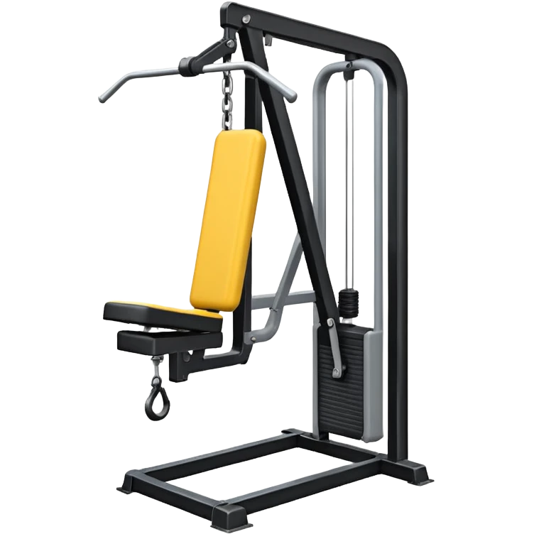 High position pull-down machine emoji