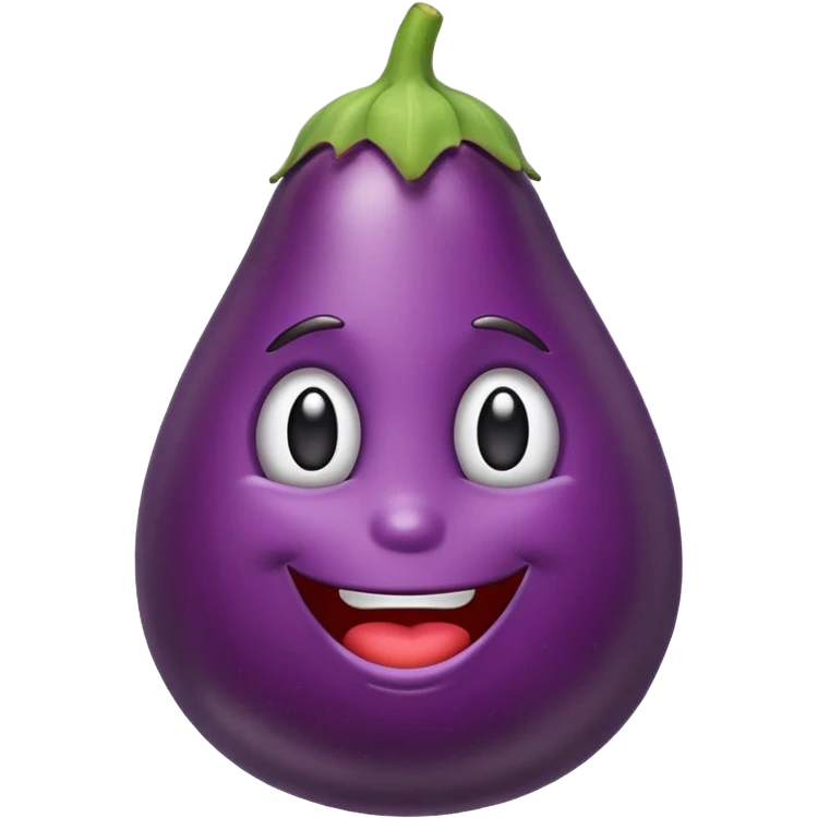 Emoji sucking eggplant  emoji