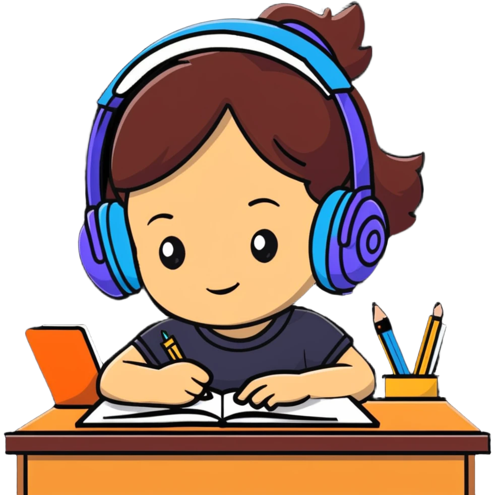 lofi girl studying emoji