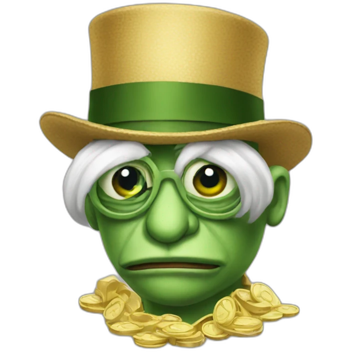 rich pepe money emoji