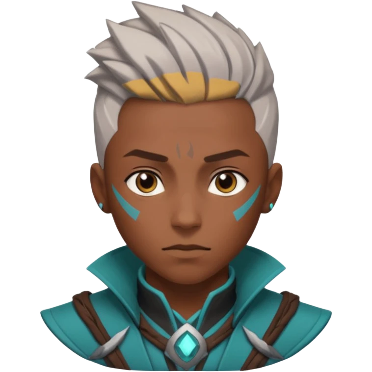 Ekko from the Arcane (a Netflix animation) emoji