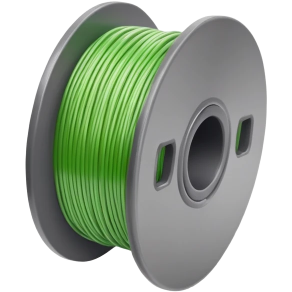 light green filament spool emoji