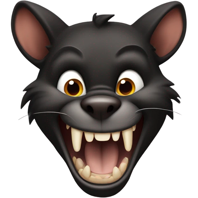Denis Morton as the Tasmanian devil emoji
