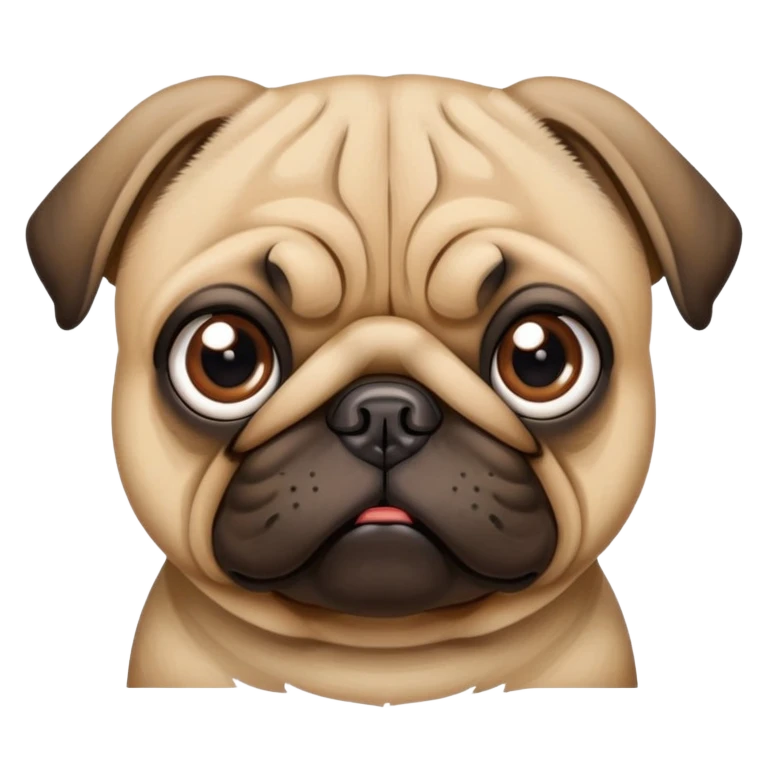 Pug emoji