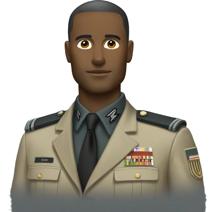 Hugo boss military uniform emoji