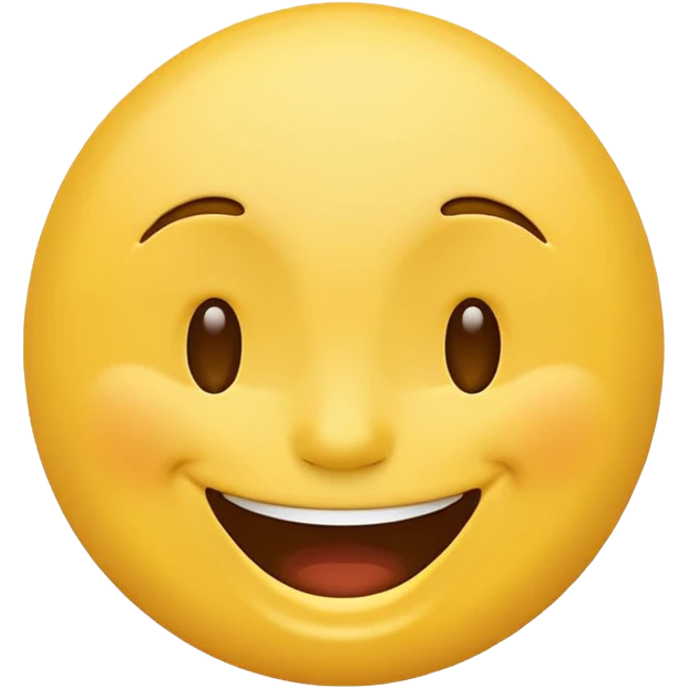 laughing face emoji, classic style emoji