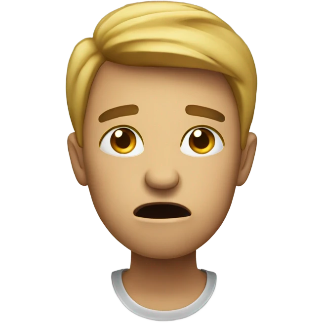 person whining emoji