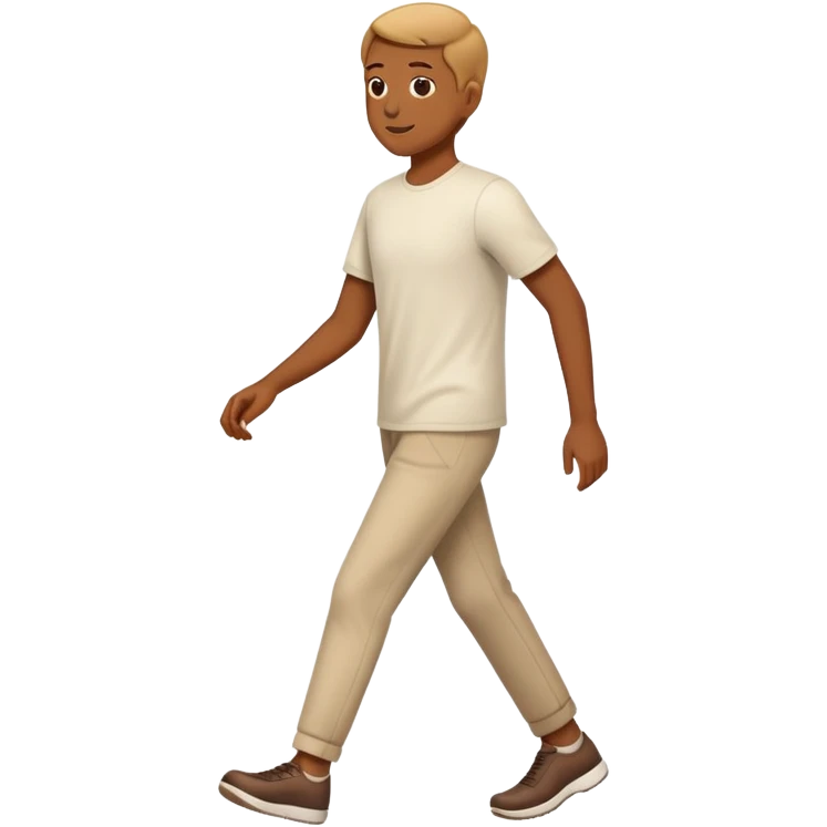 Person walking casually emoji