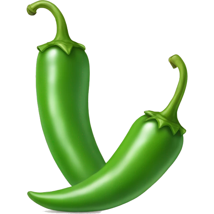 green chili emoji