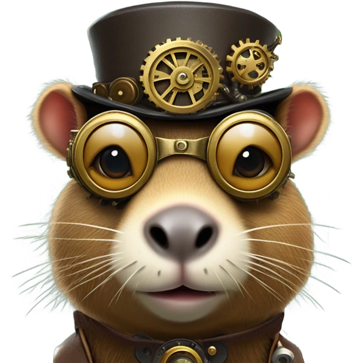 capybara steampunk emoji