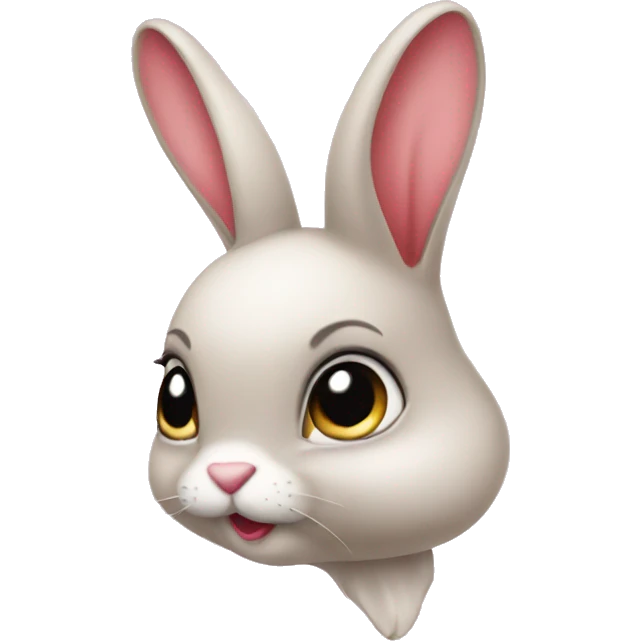 coquette bunny emoji