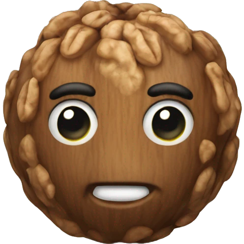 Walnut emoji