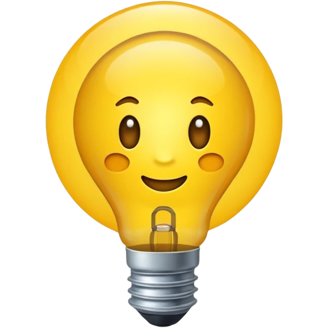 flashbulb yellow On emoji