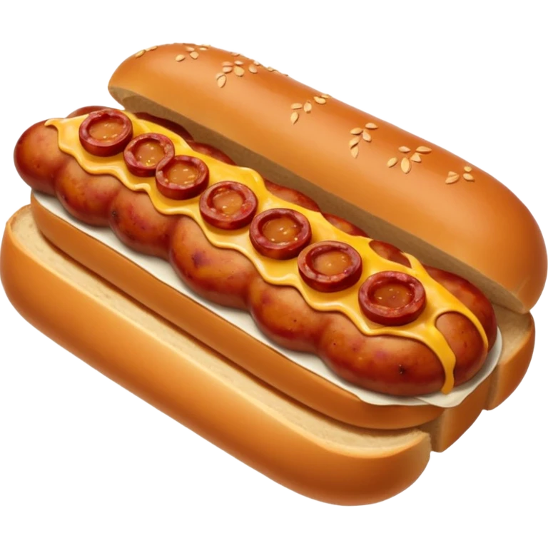 choripan es un pan con un chorizo sin salsa ni aderezo solo pan con chorizo emoji