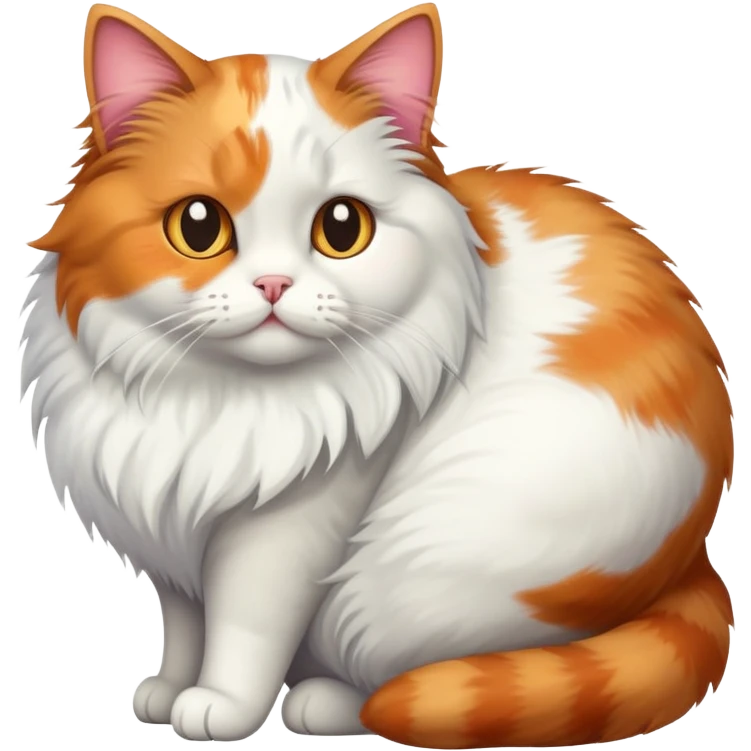 A cat with a big butt  emoji