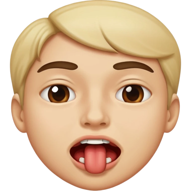 flinching face biting lower lip emoji