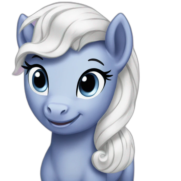 My litte pony luna emoji