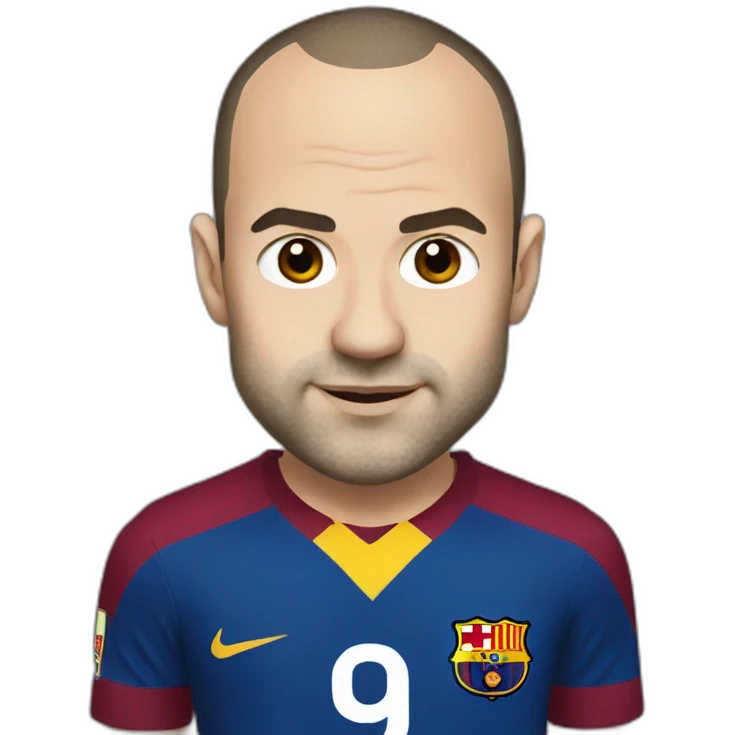 Iniesta emoji