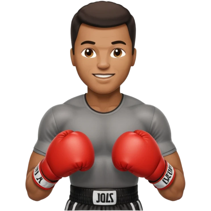 Mohammed Ali boxer emoji
