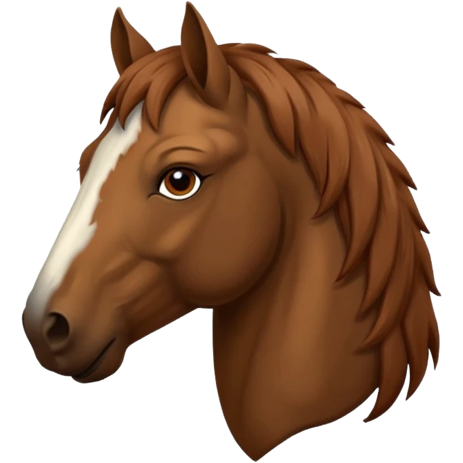 horse head emoji